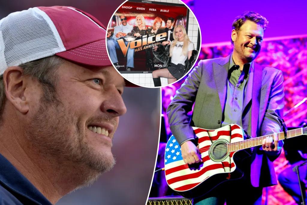 Blake Shelton is a 'country singer first,' never wanted to stay in Hollywood