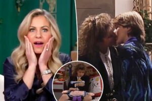 Candace Cameron Bure had ‘very embarrassing’ first kiss on 'Full House'