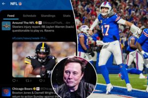 Elon Musk's X launching new one-stop shop NFL portal