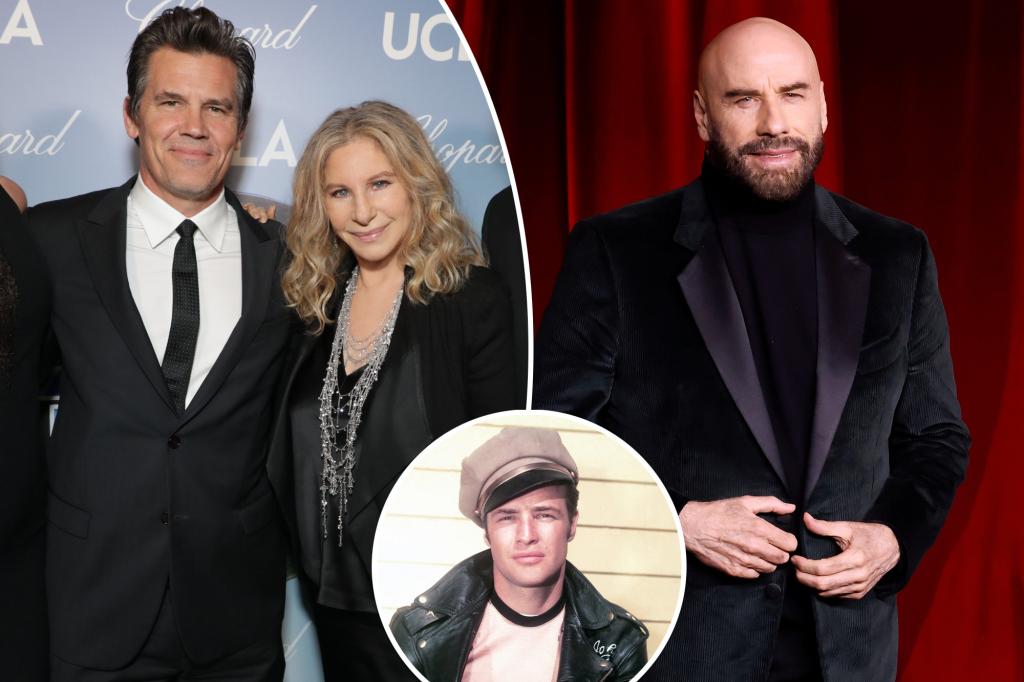 Josh Brolin saw John Travolta use Scientology techniques on Marlon Brando in Barbra Streisand's living room