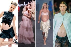 We're models and expecting mamas — our growing bellies won't stop us