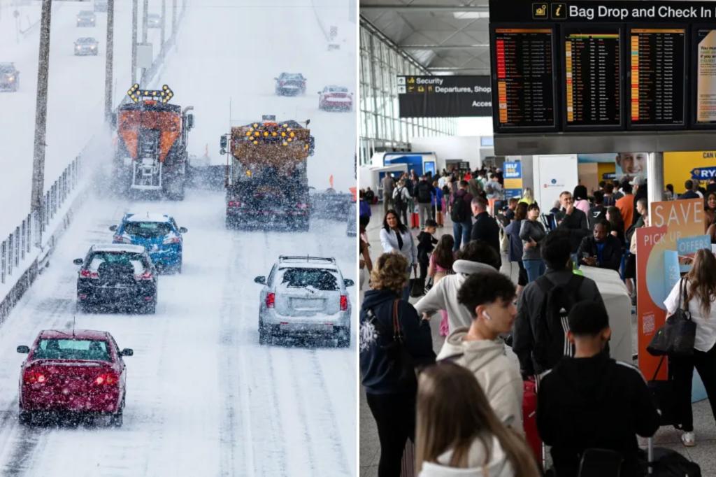 Winter storm to bring first widespread cold snap ahead of Thanksgiving week travel